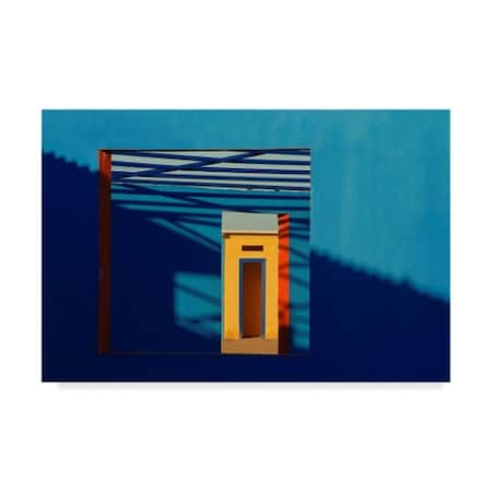 Luigi Chiriaco 'My Perception Of Abstract Geometry' Canvas Art,30x47